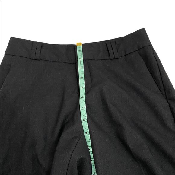 Banana Republic Factory Size 2 Short Charcoal Gray Wool Blend Dress Pants - Picture 10 of 13